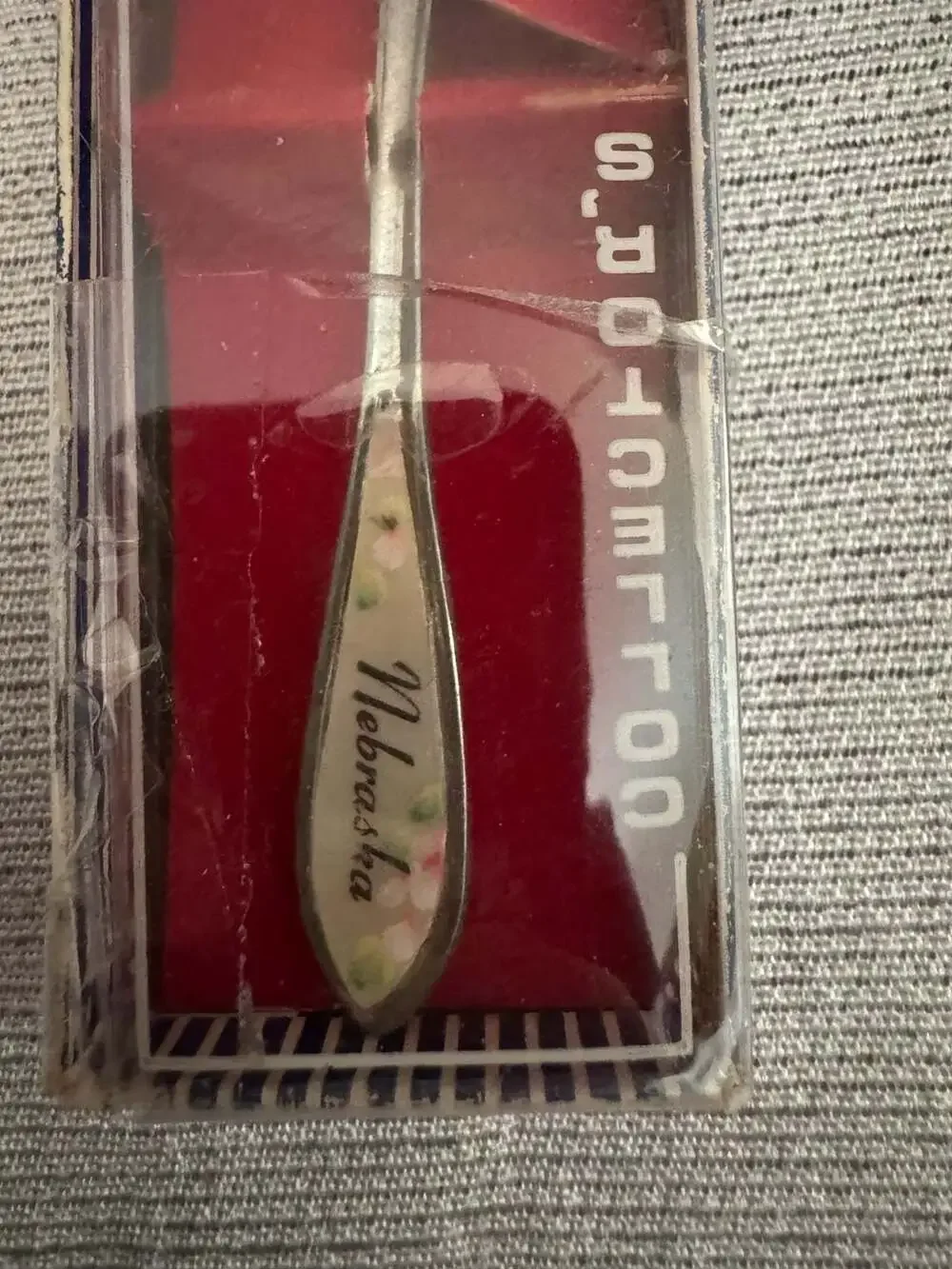 Vintage Smiles Nebraska Collector’s Souvenir Spoon Made in USA Original Box